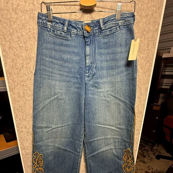 Anthropologie Women’s Pilcro High‑Rise Jeans – Size 29W - Picture 1 of 4